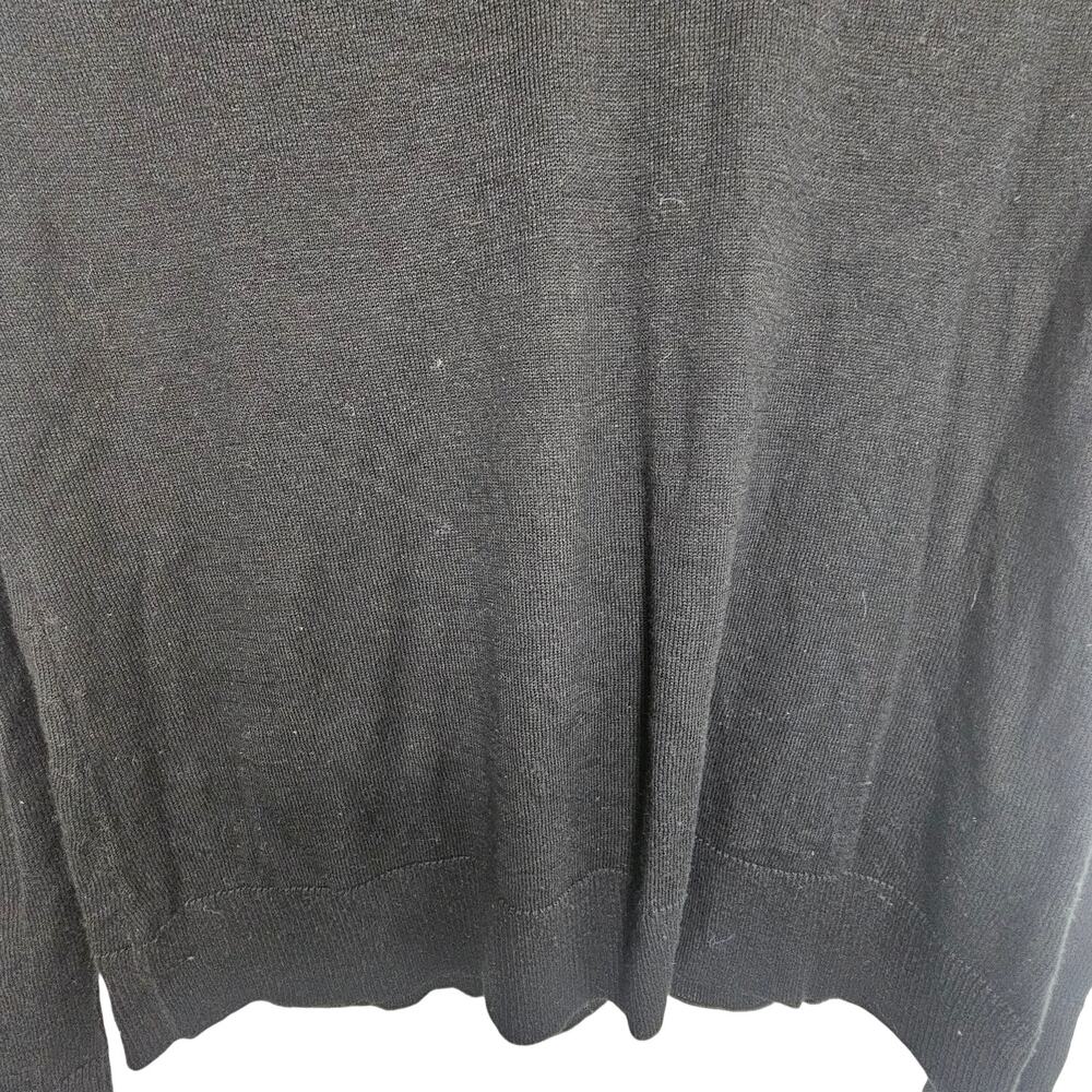 Peruvian Connection Womens Pullover V-Neck Sweater Size M Classic Minimalist - Picture 3 of 8
